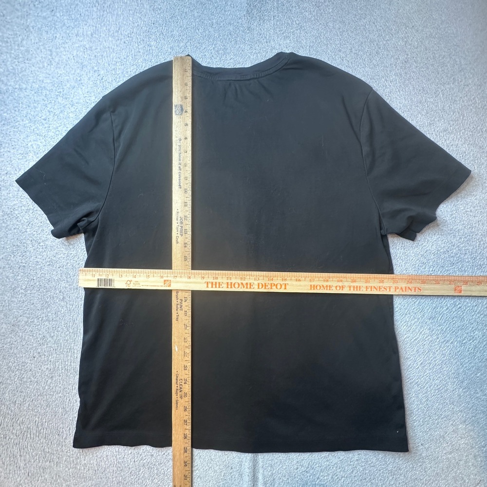 Banana Republic T-Shirt Mens XL Black Luxe Touch SS Crewneck Cotton 667140-06 - Picture 6 of 9